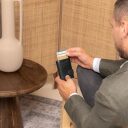 The Chesterfield Brand Kožená peňaženka - puzdro na karty RFID C08.045800 Mannheim čierna s kartami