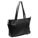 The Chesterfield Brand Kožená shopper kabelka na notebook 14" Osira C38.022600 čierna