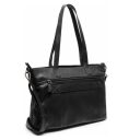 The Chesterfield Brand Kožená shopper taška na notebook 14" Osira C38.022600 čierna zadná strana