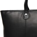 The Chesterfield Brand Veľká kožená shopper kabelka na notebook 15" Ferrera C38.021600 čierna