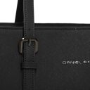 DANIEL RAY veľká shopper kabelka na notebook 15,6" Lithgow DR18.1619.00 čierna logo