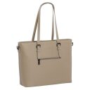 DANIEL RAY veľká shopper kabelka na notebook 15,6" Lithgow DR18.1619.06 smotanová zadná strana