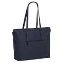 DANIEL RAY veľká shopper kabelka na notebook 15,6" Lithgow DR18.1619.10 tmavo modrá zadná strana