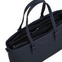DANIEL RAY veľká shopper kabelka na notebook 15,6" Lithgow DR18.1619.10 tmavomodrá otvorená