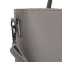 DANIEL RAY veľká shopper kabelka na notebook 15,6" Lithgow DR18.1619.59 svetlo šedá detail