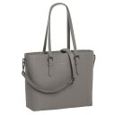 DANIEL RAY veľká shopper kabelka na notebook 15,6" Lithgow DR18.1619.59 svetlosivá