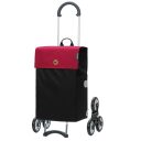 Andersen Nákupná taška do schodov SCALA SHOPPER TREPPENSTEIGER® HERA 119-004-74 červeno-čierna