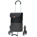 Nákupná taška do schodov červená s bodkami Andersen TREPPENSTEIGER SCALA SHOPPER ® DUKO 119-203-80