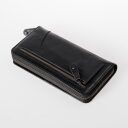aunts&uncles Dámska kožená peňaženka na zips RFID Grandma´s Luxury Club Tilda 42210-0 čierna zadná strana