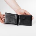 aunts & uncles Pánska kožená peňaženka RFID Norwegians Bjarne 52110-0 čierna
