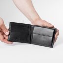 aunts & uncles Pánska kožená peňaženka RFID Norwegians Kjetil 52101-0 čierna