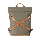 aunts&uncles Rolovací batoh na notebook Japan Osaka Rucksack 15 10203-9 zelený - predná strana