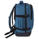 BestWay Cestovný batoh 40x25x20 cm Cabin Pro Small 40290-5300 modrý bočný pohľad