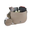 Bugatti Crossbody kabelka ALMATA 49665854 piesková