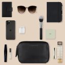 Bugatti Crossbody kabelka cez rameno ALMATA 49665401 čierna