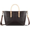 Bugatti Dámska shopper kabelka Ella M 49362402 tmavo hnedá