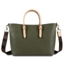 Bugatti Dámska shopper kabelka Ella M 49362484 olivová