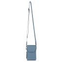 Bugatti Dámska taška cez rameno - crossbody na doklady ALMATA  49665339 modrá