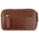 Bugatti Kožená kľúčenka / puzdro na kľúče RFID Nobile Key Case 49125107 koňakové - zadná strana