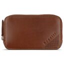 Bugatti Kožené puzdro na kľúče RFID Nobile Key Case 49125107 koňakové - predná strana kľúčenky