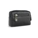 Kožená kľúčenka / RFID puzdro na kľúče Bugatti Nome Key Case 49160501 čierne