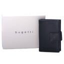 Bugatti Kožené puzdro na platobné karty Secure Deluxe 49140001 čierne