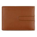 Bugatti Pánska kožená peňaženka RFID Bomba Combi Wallet 49135207 koňaková