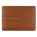 Bugatti Pánska kožená peňaženka RFID Bomba Combi Wallet 49135207 koňaková