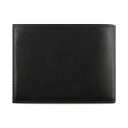 Pánska kožená RFID peňaženka Bugatti Nome Horizontal Wallet With Flap & Zip 49160901 čierna - zadná strana