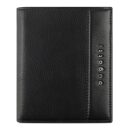 Pánska kožená RFID peňaženka Bugatti Nome Vertical Wallet With Flap 49160001 čierna - predná strana