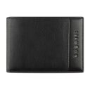 Pánska kožená RFID peňaženka Bugatti Nome Wallet With Flap 49160201 čierna - predná strana