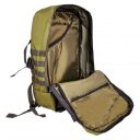 CabinZero Palubný batoh Military Green 44L cz091403 zelený - otvorený