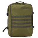 CabinZero Palubný batoh Military Green 44L cz091403 zelený - spredu