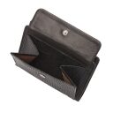 Castelijn & Beerens Dámska kožená peňaženka RFID Donna 453040 ZW čierna priehradka na mince