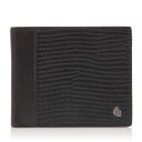Castelijn & Beerens Luxusná kožená peňaženka RFID 454190 ZW čierna