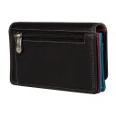 Dámska kožená peňaženka PATCHI MULTICOLOUR WALLET RFID 3001020.61.10 čierna