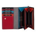 Dámska kožená peňaženka RFID PATCHI MULTICOLOUR WALLET L 3001027.61.10 čierna