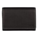 Dámska kožená peňaženka RFID PATCHI MULTICOLOUR WALLET L 3001027.61.10 čierna