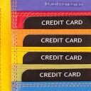 Patchi Dámska kožená peňaženka RFID 3001027.61.55 červená / multicolor - sloty na karty a doklady