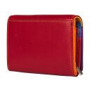 Patchi Dámska kožená peňaženka PATCHI MULTICOLOUR WALLET 3001027.61.55 červená / multicolor - zadná strana
