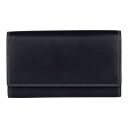 Dámska kožená peňaženka PATCHI WALLET RFID 3001036.61.30 modrá / multicolor - predná strana