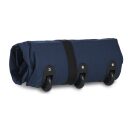 Skladacia cestovná taška na kolieskach SOUTHWEST BOUND Budget 90l 30361-0600 modrá - zložená do rozmerov 38x17x10 cm