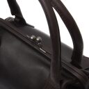 The Chesterfield Brand Dámska kožená kabelka do ruky aj cez rameno Chili C48.126901 hnedá - detail klipu