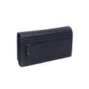 The Chesterfield Brand Dámska kožená peňaženka RFID Hampton navy C08.037310 - zadná strana