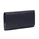 The Chesterfield Brand Kožená peňaženka dámska RFID Hampton C08.037310 tmavo modrá - predná strana