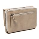 Dámska kožená peňaženka RFID The Chesterfield Brand Rhodos C08.044505 béžová - zadná strana