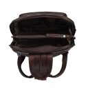 Dámsky kožený batôžtek The Chesterfield Brand Naomi C58.015001 hnedá vnútorná časť