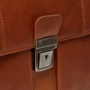 The Chesterfield Brand Kožená aktovka na notebook Stuttgart C40.107131 koňak