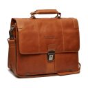 The Chesterfield Brand Kožená aktovka na notebook Stuttgart C40.107131 koňak