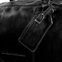 The Chesterfield Brand Kožená cestovná taška - weekender C20.000400 William čierna
